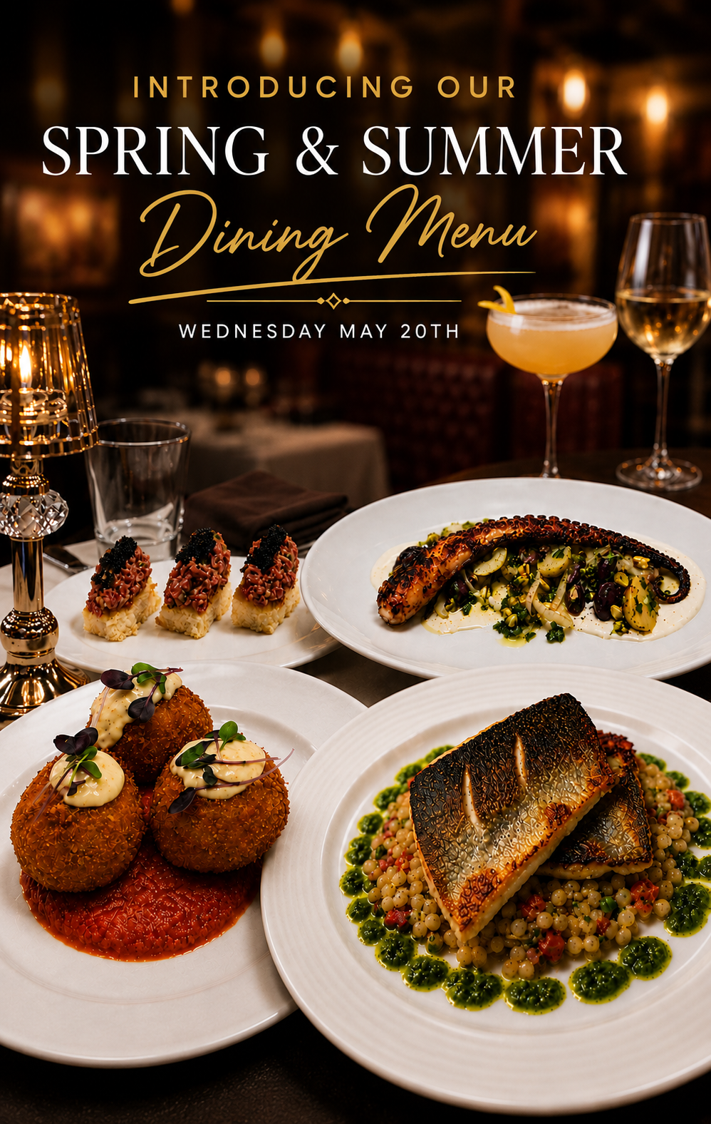 2026 Spring & Summer menu