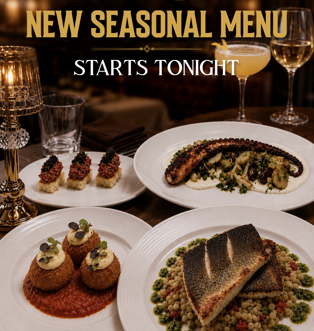 2026 Spring & Summer menu